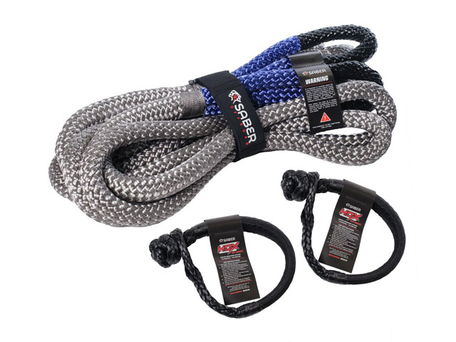 Saber OffRoad 8K Heavy Duty Kinetic Recovery Kit (Each) - SBR-8KKIT2